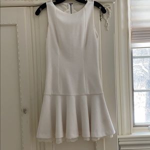 Lace trim dress
